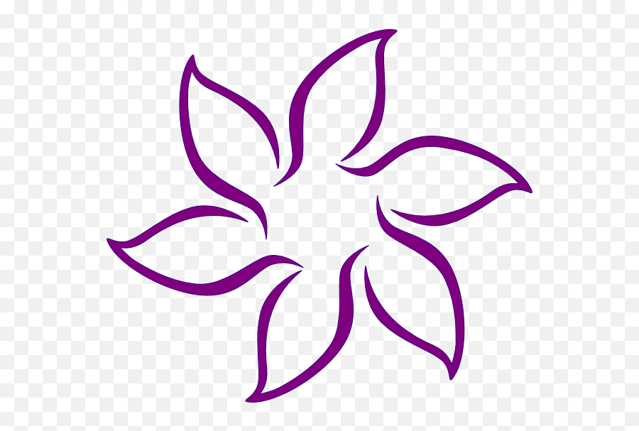 Purple Flower Logo Png Transparent Png - Cool Drawing Of Flowers Easy Emoji,Purple Flower Emoji