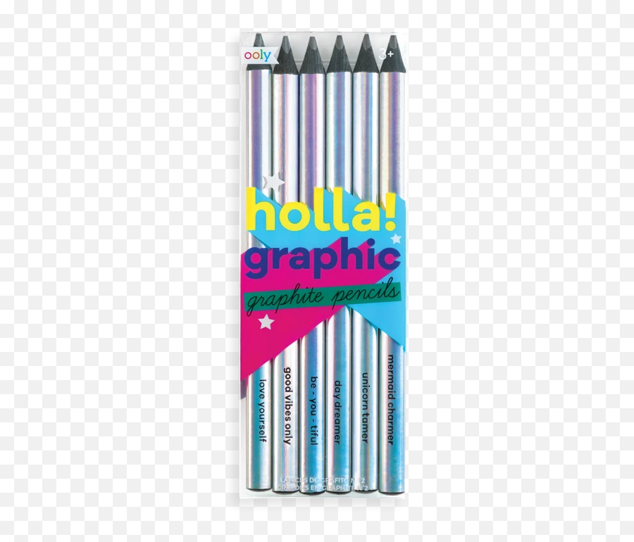 Graphic Graphite Pencils Set Of 6 - Pencil Emoji,Emoji Pencils
