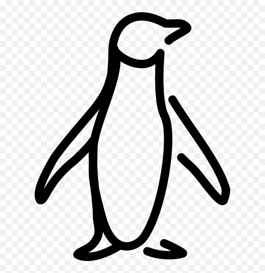 Openmoji - Penguin Emoji,Black Bird Emoji