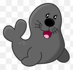 Arctic Sticker Clip Art - Seals Clipart Emoji,Walrus Emoji