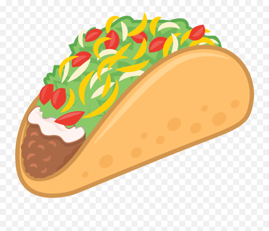 Taco Emoji - Mexico Food Clip Art,Mexican Emoji