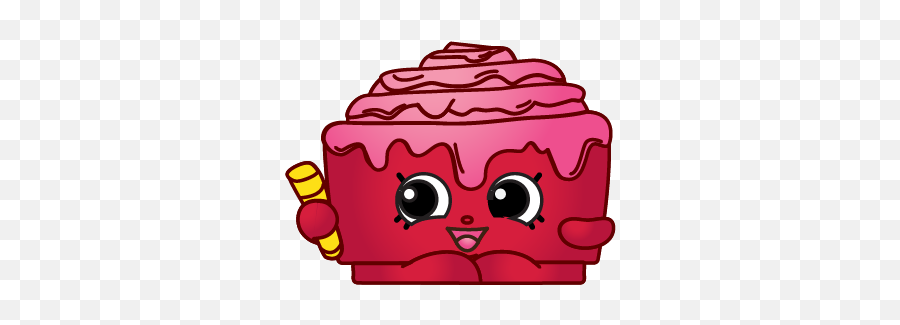 Dibujos De Chicas Kawaii - Cindy Bon Shopkins Emoji,Bizcocho De Emoji