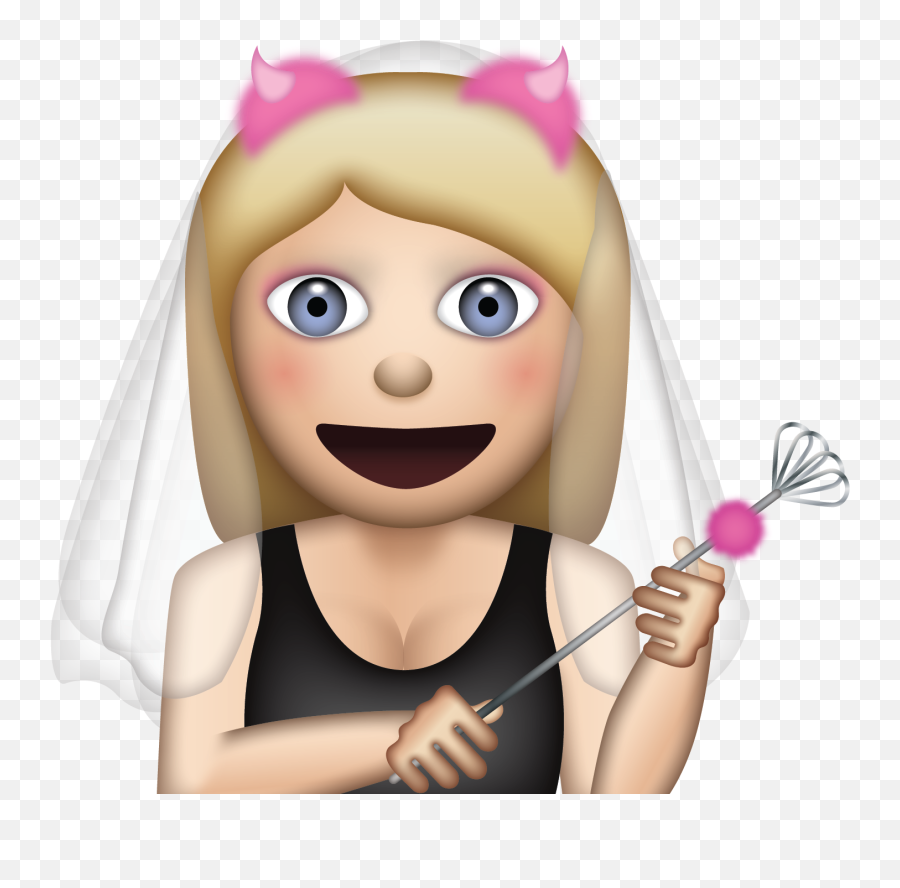 The Bride To Be Emoji - Hen Party Emoji,Bride Emoji