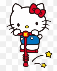 Hello Kitty - Hello Kitty Eating Food Emoji,Cat And Zzz Emoji