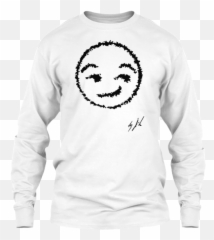 Suspicious Whatsapp Emoji Smiley Face - Sweatshirt