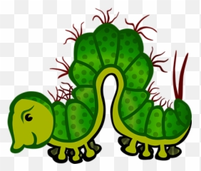 Free Caterpillar Worm Vectors - Caterpillar Crawl Clipart Emoji,Caterpillar Emoji