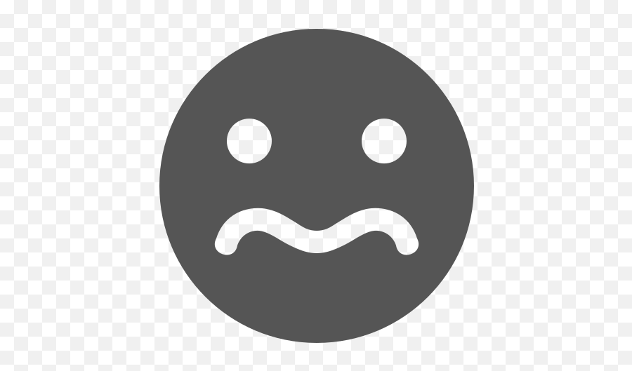 Face Worried Free Icon Of Super Flat - Circle Emoji,Emoticons Worried
