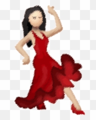 Emoji Skin Color - Dancing Emoji,Red B Emoji