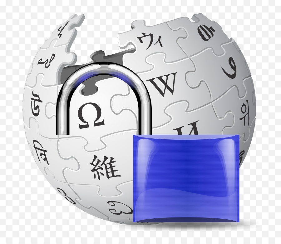 Wikipedia Extended Confirmed - Delete Wikipedia Account Emoji,Lock Emoji