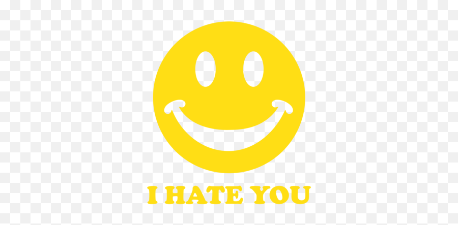 I Hate You Smiley Shirt Shirt - Smiley Emoji,You Emoticon