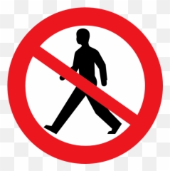 Free No Enter Download Clip Art on - Vector Entry Sign Emoji