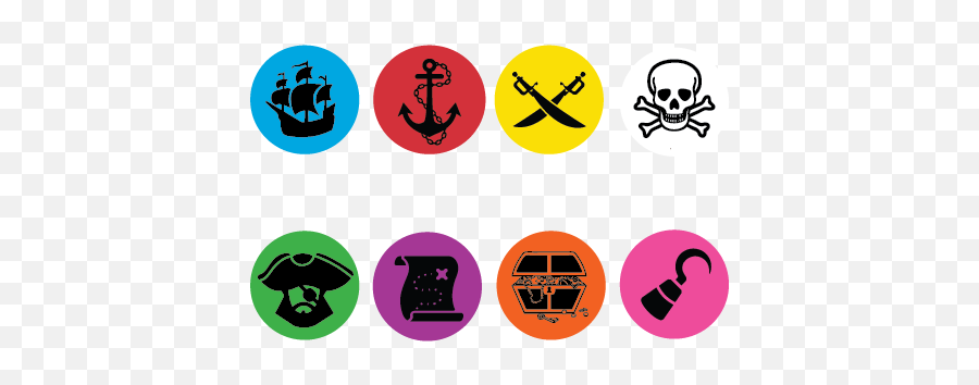 Pirate Snap Collection - Circle Emoji,Pirate Emoticon