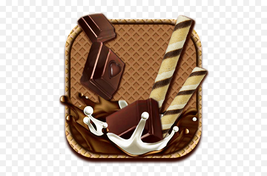 Yummy Dark Chocolate Theme - State Capitol Emoji,Tv And Anchor Emoji