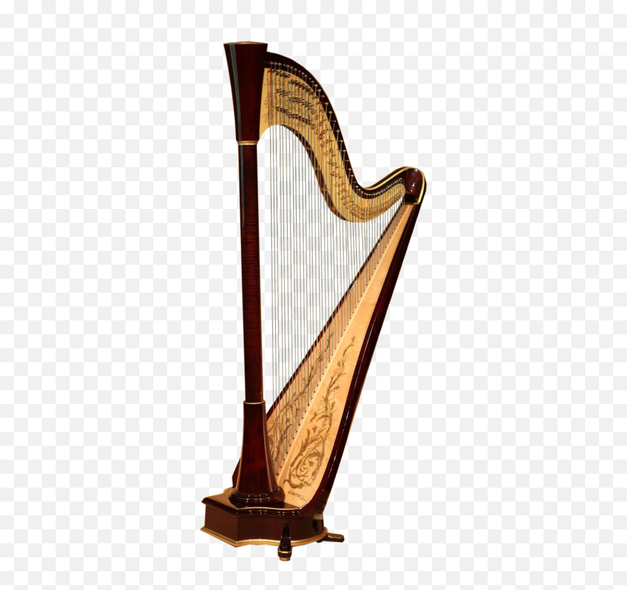 Harp Music Instruments Instrument - Camac Harp Emoji,Harp Emoji