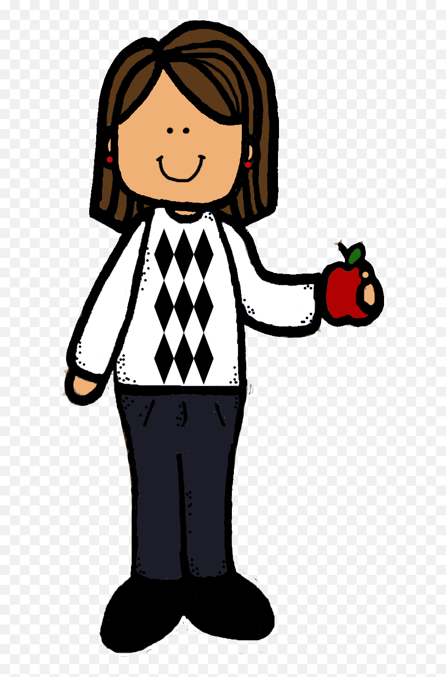 Being A Kindergarten Teacher I Have - Teacher Clip Art Transparent Emoji,Lets Run Away Together Emoji