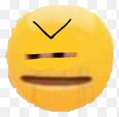 Emoji Reaction Angry Mad Sticker - Edgy Thicc Cursed Emojis,Type Angry Emoji