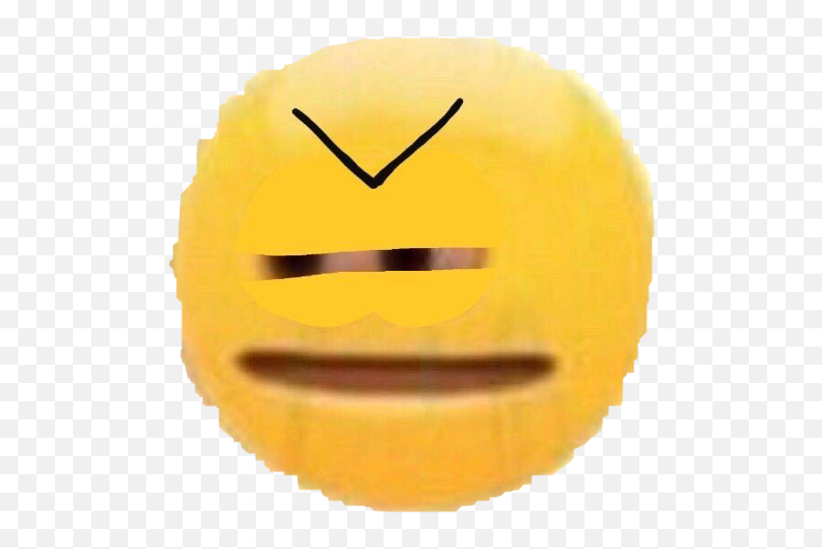 Emoji Reaction Angry Mad Sticker - Edgy Thicc Cursed Emojis,Type Angry Emoji