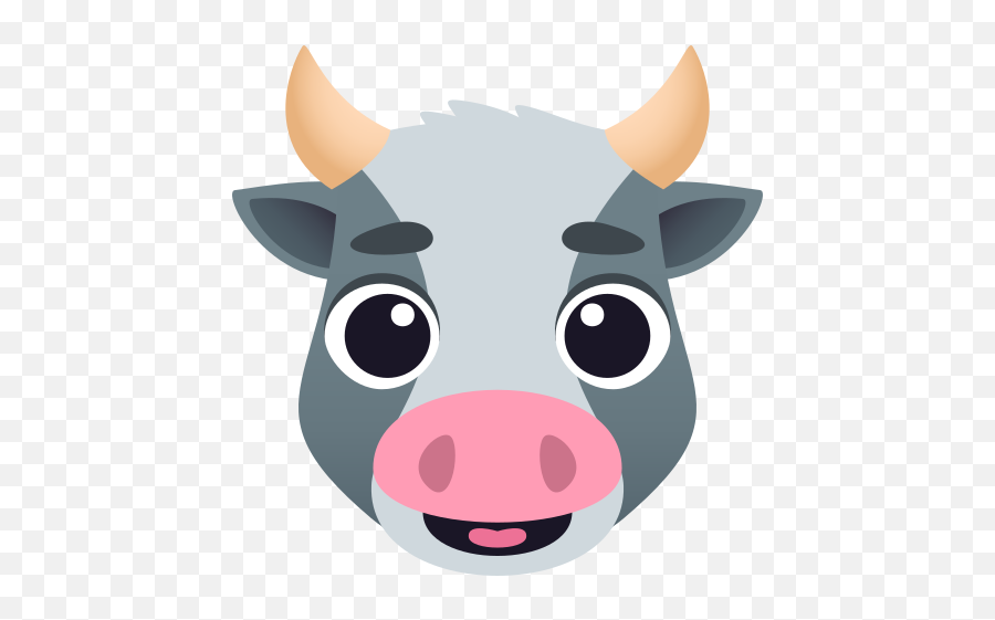 Emoji Cow Face To Copypaste Wprock - Face Dessin Vache,Goat Emoji