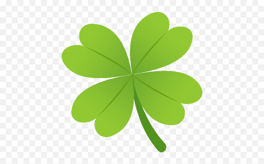 Four Leaf Clover Nature Gif - Fourleafclover Nature Joypixels Discover U0026 Share Gifs Trefle Image Png Emoji,Shamrock Emoji