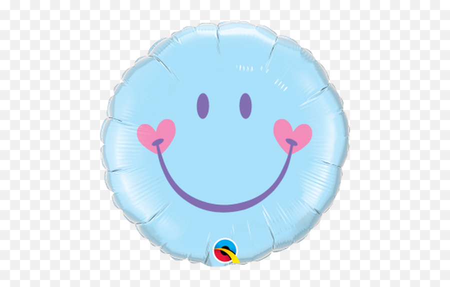 Sweet Smile Face - Pink 18 Foil Balloon Golf Balloons Emoji,Frisbee Emoji