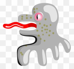 Free Octopus Squid Illustrations - Alien Cartoon Png Emoji