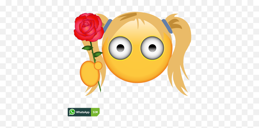 Whatsapp Sim Smiley Creator - Happy Emoji,Rose Emoticons