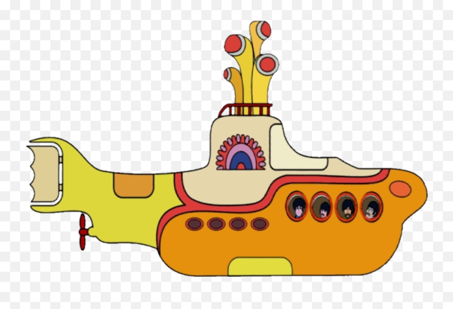 Trending - Beatles Yellow Submarine Vector Emoji,Submarine Emoji