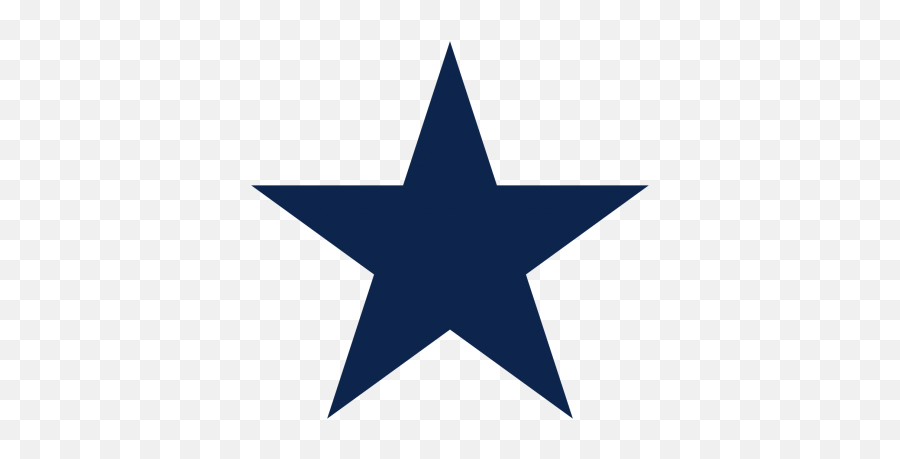 Dallas Cowboys Star - Star Shape Emoji,Cowboys Emoji