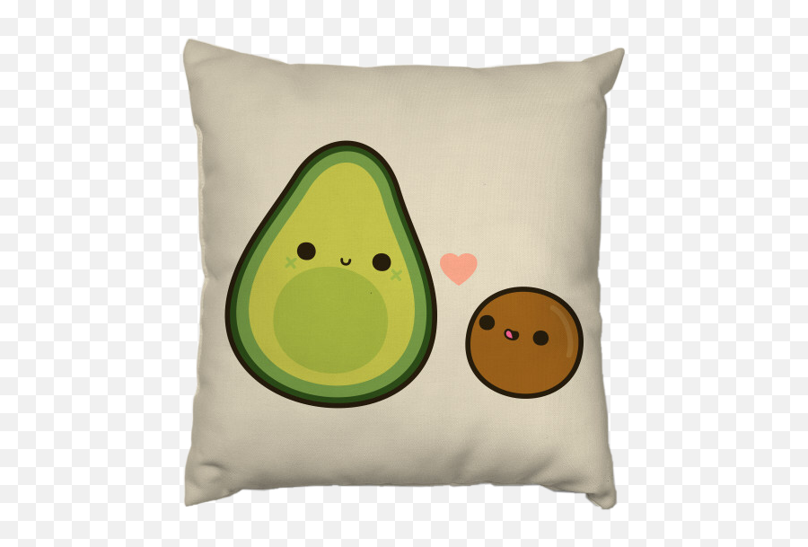 Avocado Pillow Freetoedit - Cute Avocado Transparent Background Emoji,Gate Emoji