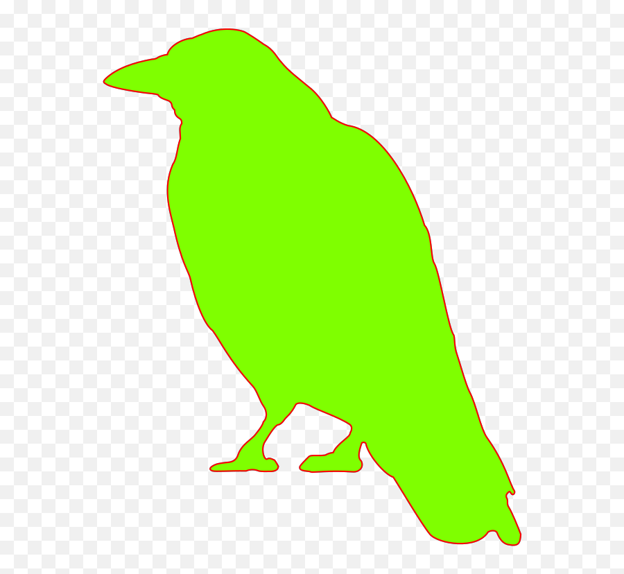 Green Bird Png Svg Clip Art For Web - Download Clip Art White Crow Silhouette Png Emoji,Turtle Bird Emoji