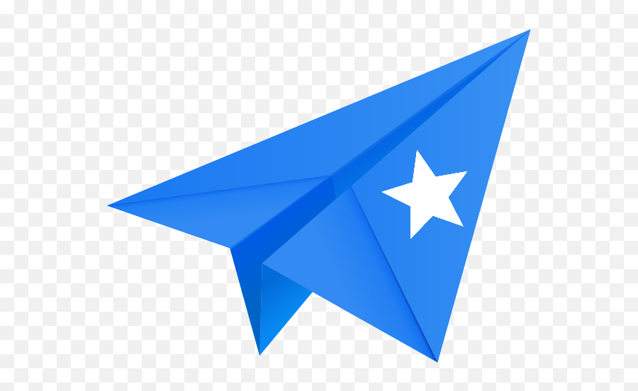 And Trending Somalia Stickers - Paper Plane Png Blue Emoji,Somalia Flag Emoji