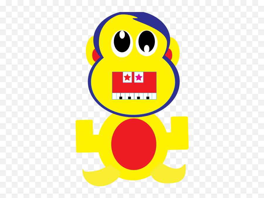 Yellow Cartoon Monkey - Circle Emoji,Crying Emoji