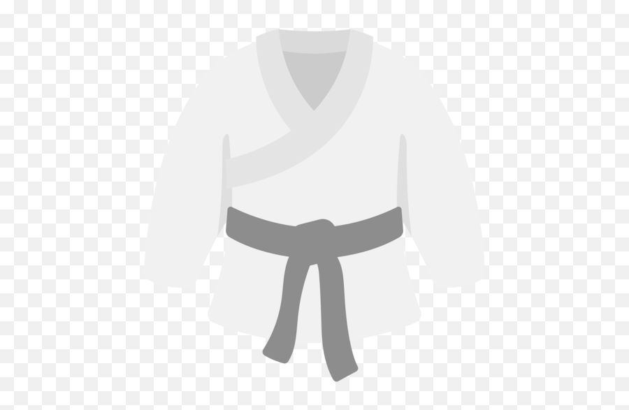 Martial Arts Uniform Emoji - Taekwondo Png Uniforme,Taekwondo Emoji