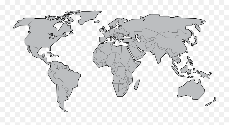 Maps Of The World - Simple World Map Svg Emoji,Large Printable Emojis