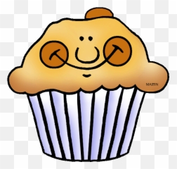 Cupcake Clipart With Faces - Muffins Clipart Emoji,Muffin Emoji