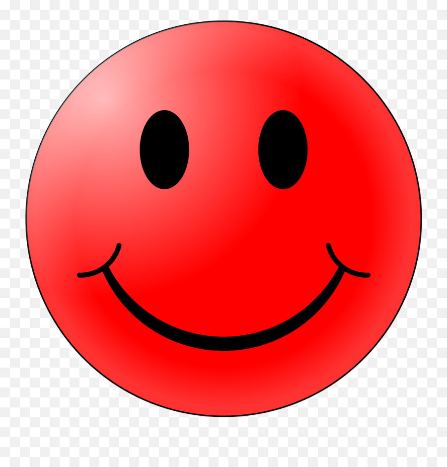 Red Smiley - Red Smiley Face Png Emoji,Happy New Year 2016 Emoticon