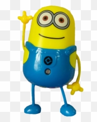 Minion Night Lamp With Sensor - Cartoon Emoji,Thinky Emoji