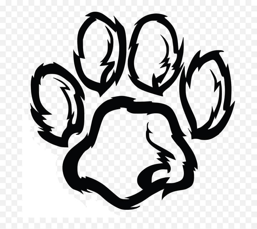 Paw Footprint Wildcat - Wildcat Png Emoji,Tiger Bear Paw Prints Emoji