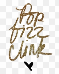 Pop Fizz Clink - Calligraphy Emoji