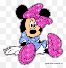 Minnie Mouse Gif Stickers For Android - Glitter Minnie Mouse Emoji,Emoji Minnie Mouse