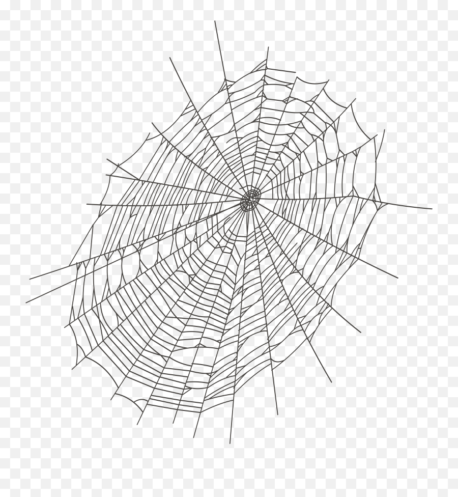 Halloween Large Spider Web Clipart Clipartcow - Transparent Background Spider Web Png Emoji,Spider Web Emoji