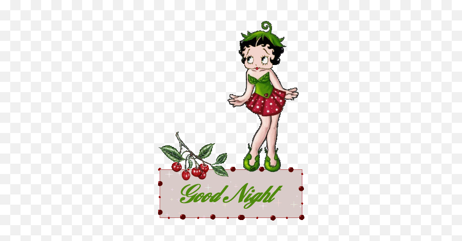 Good Nightbye - Betty Boop Good Night Betty Boop Gif Emoji,Good Night Emoticon