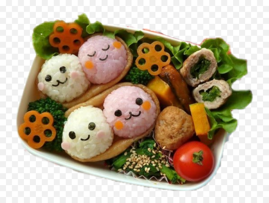 Lunch Box Sticker Challenge - Làm Bento Cho Bé Emoji,Bento Box Emoji