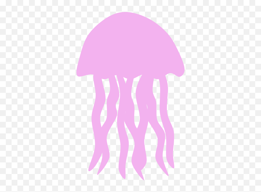 Jellyfish Silhouette - Transparent Background Jellyfish Clipart Emoji,Test Tube Emoji