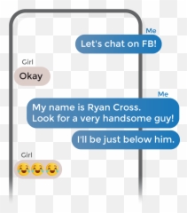 Dating Profile Names - Vertical Emoji