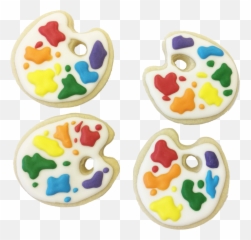 Paint Palette Cookies - Cookies And Crackers Emoji,Palette Emoji
