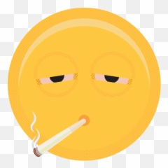 I Just Wanna Use The Emoji - Circle,Stoned Emoji - free transparent ...