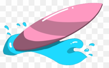 Wave Cartoon Transparent Png Clipart - Clipart Surf Board Emoji,Surfboard Emoji