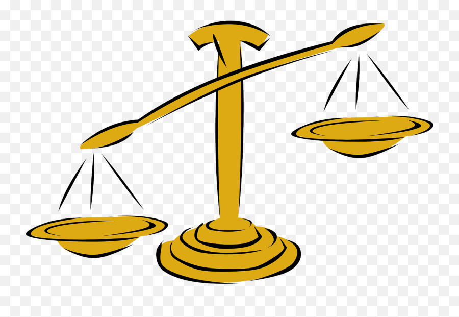 Balance Scale Justice Law Judge - Balance Clip Art Emoji,Scales Of Justice Emoji
