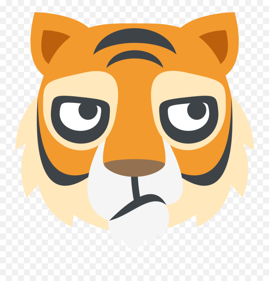 Emojione 1f42f - Tiger Emoji,Android Emoji
